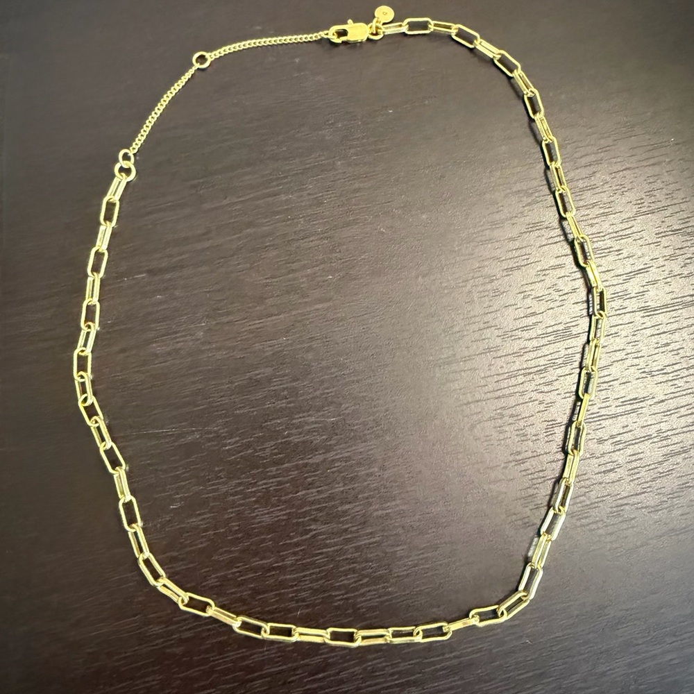 Madewell Elegant Gold Chainlink Necklace